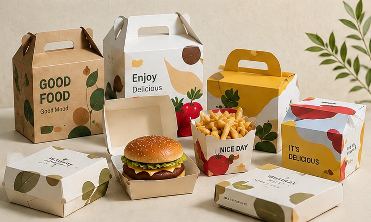 Food and bakery paper packaging